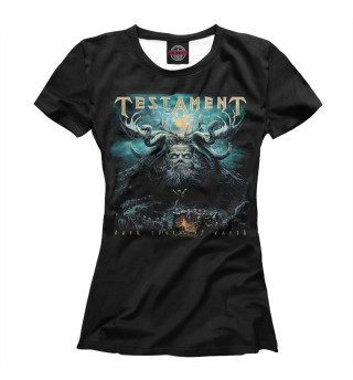 Женская футболка Testament