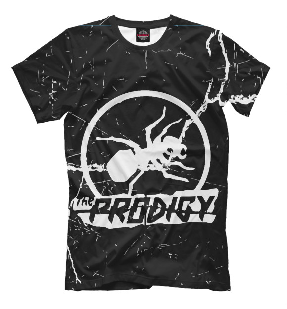 Футболка для мальчиков с изображением The Prodigy цвета Белый