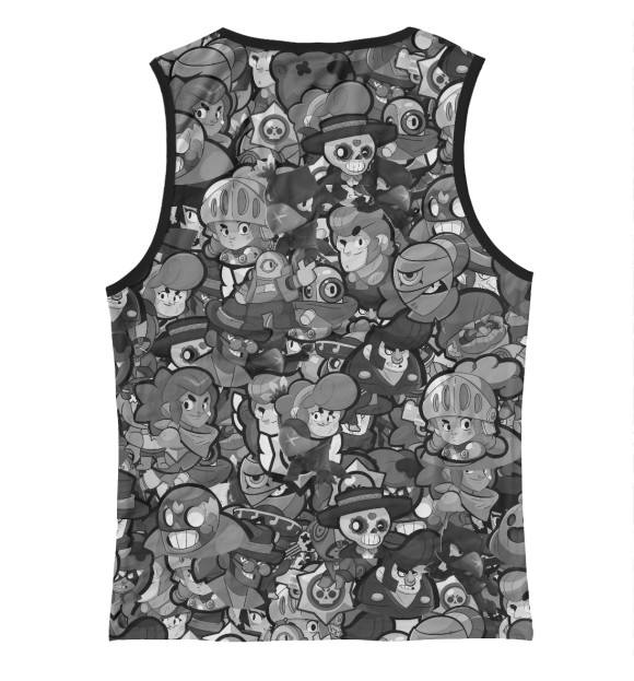 Женская майка с изображением Brawl Stars Spike цвета Белый