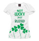 Футболка для девочек Not lucky just blessed