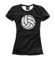 Женская футболка Distressed Volleyball