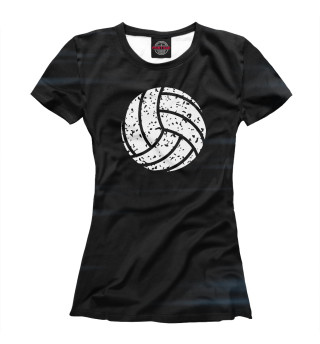 Женская футболка Distressed Volleyball