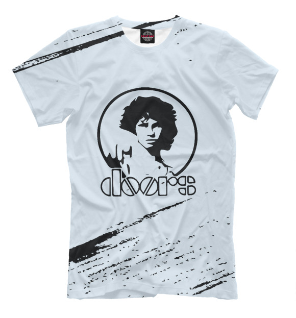 Футболка для мальчиков с изображением The doors цвета Белый
