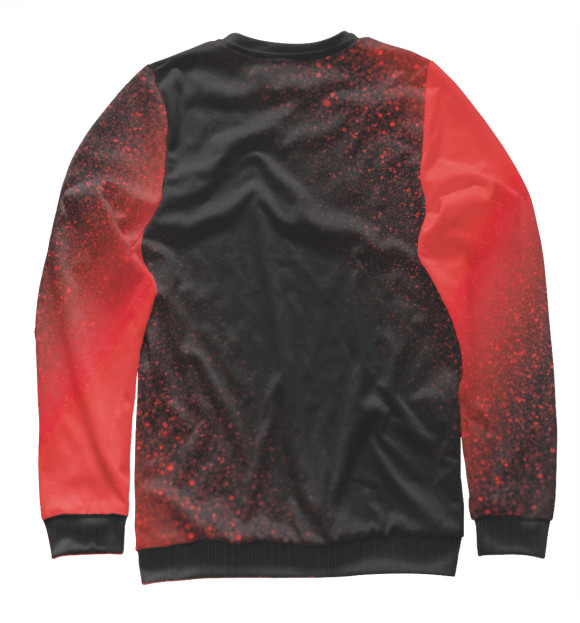 Мужской свитшот с изображением Каспийский Груз цвета Белый