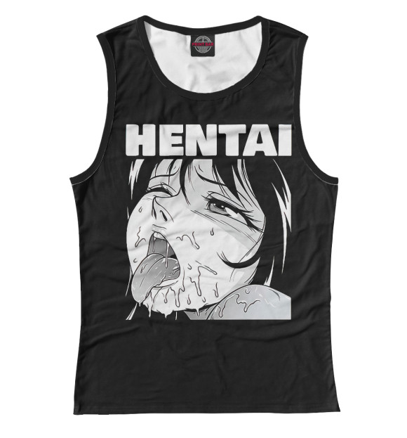 Майка для девочки с изображением Senpai цвета Белый