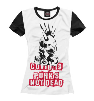 Женская футболка Punk's not dead