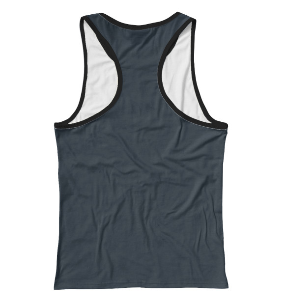 Женская майка-борцовка с притом Sky warrior цвета Белый Женская майка-борцовка с изображением Sky warrior цвета Белый