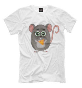 Мужская футболка Большеглазая мышь