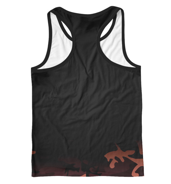 Мужская майка-борцовка с изображением Metamask Fox цвета Белый