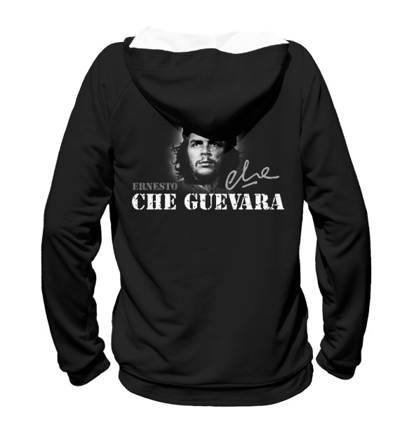 Мужское худи с изображением Che Guevara цвета Белый