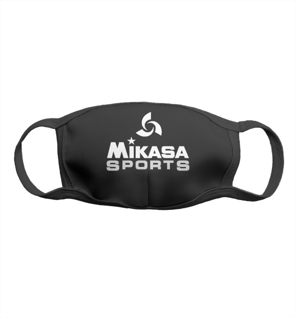 Маска тканевая с изображением Mikasa Sports цвета Белый