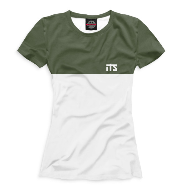 Женская футболка с изображением Мамикс цвета Белый