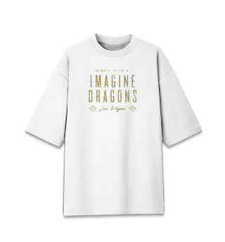 Женская футболка оверсайз Imagine Dragons