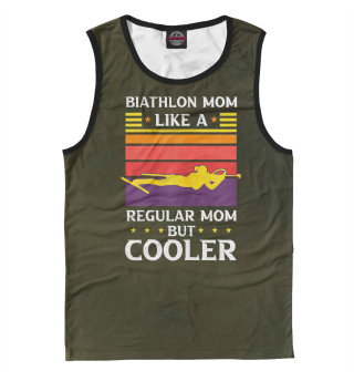 Майка для мальчика Womens Biathlon Mom Like A