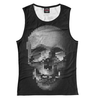 Женская майка Cool skull