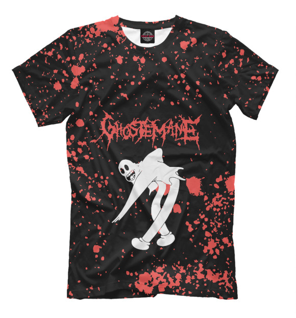 Мужская футболка с изображением Ghostemane цвета Белый