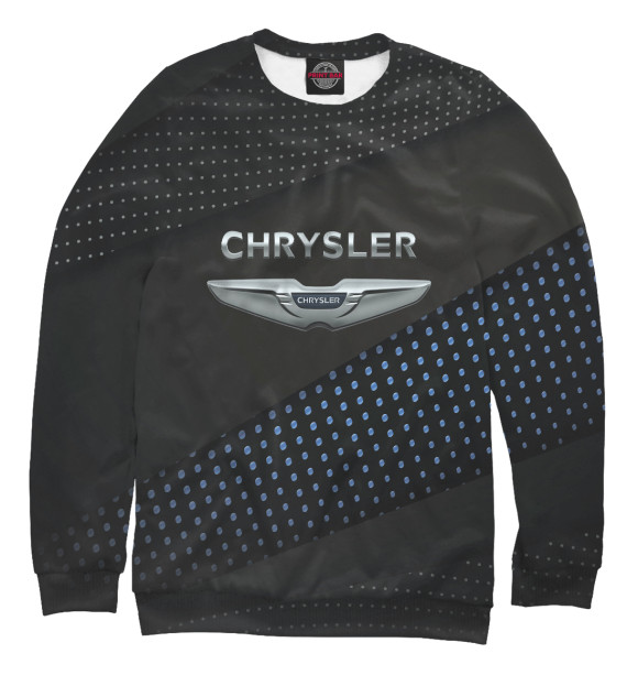 Свитшот для мальчиков с изображением Chrysler цвета Белый