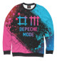 Свитшот для мальчиков Depeche Mode Neon Gradient (colors)