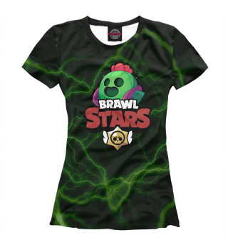 Футболка для девочек Brawl Stars: Spike