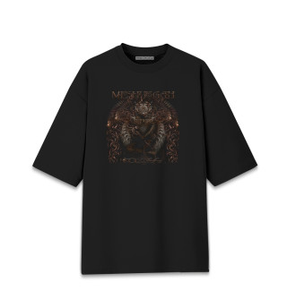 Женская футболка оверсайз Meshuggah