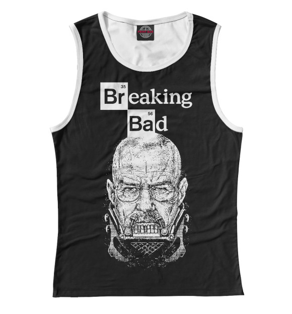 Майка для девочки с изображением Лорд Хайзенберг цвета Белый