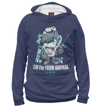 Худи для девочки I'm far from normal