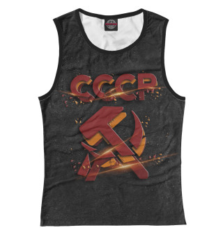 СССР - серп и молот (темно-серый фон)