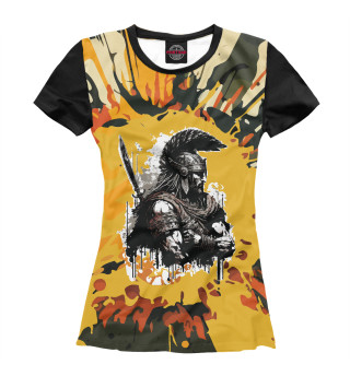 Женская футболка Ancient Warrior