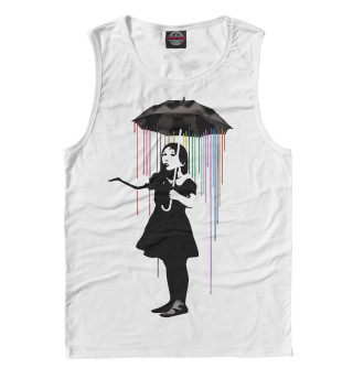 Banksy цветной дождь