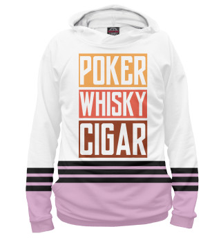 Худи для девочки Poker Whisky Cigar