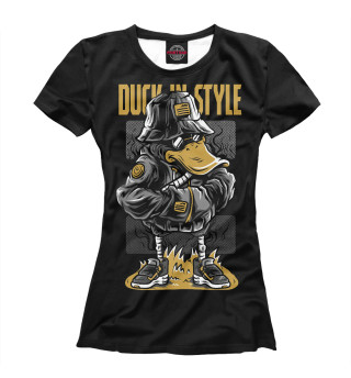 Футболка для девочек DUCK STYLE