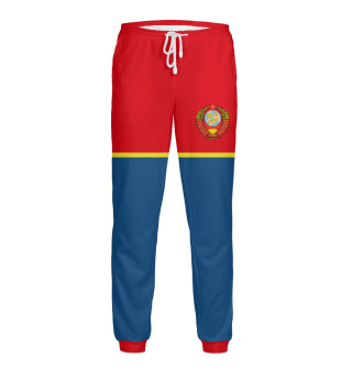 Мужские спортивные штаны СССР - серп и молот