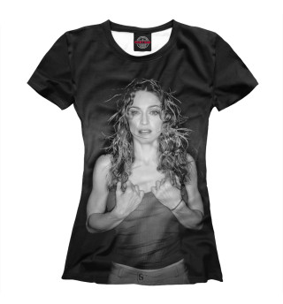 Женская футболка Мадонна