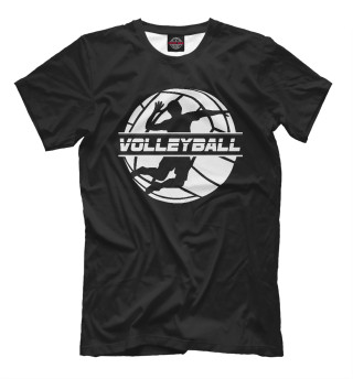 Мужская футболка Volleyball