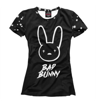 Женская футболка Bad Bunny