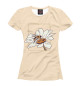 Футболка для девочек Bee flower