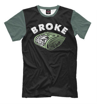Мужская футболка Broke