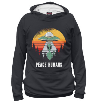 Женское худи Peace humans