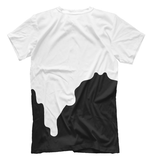 Футболка для мальчиков с изображением Black&White цвета Белый