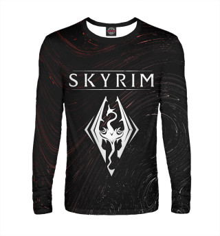 Мужской лонгслив TESV: Skyrim - Разводы