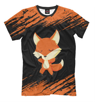 Мужская футболка Лисичка / Foxy