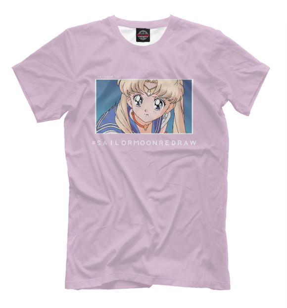 Футболка для мальчиков с изображением SailormoonReDraw цвета Белый