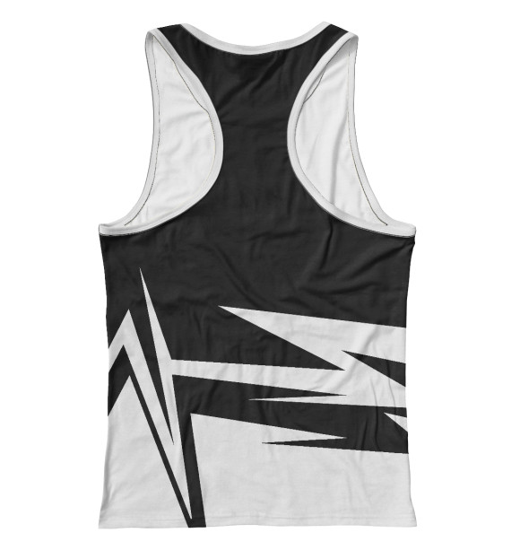 Женская майка-борцовка с изображением Внутренние войска цвета Белый