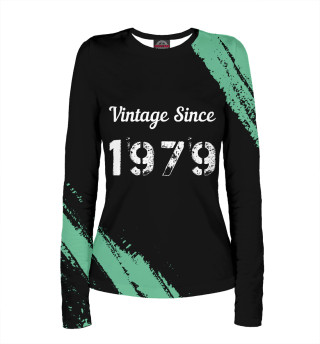 Лонгслив для девочки Vintage Since 1979