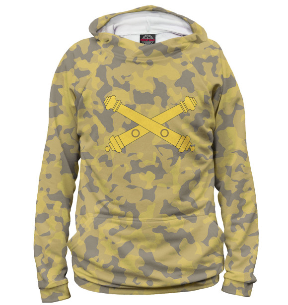 Мужское худи с изображением РВИА цвета Белый