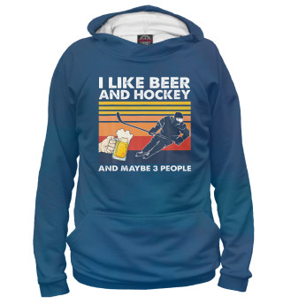 I Like Beer And Hockey