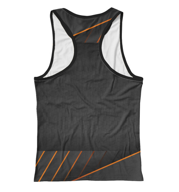 Женская майка-борцовка с изображением KIA / КИА цвета Белый