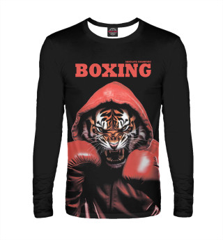 Лонгслив для мальчика Boxing tiger