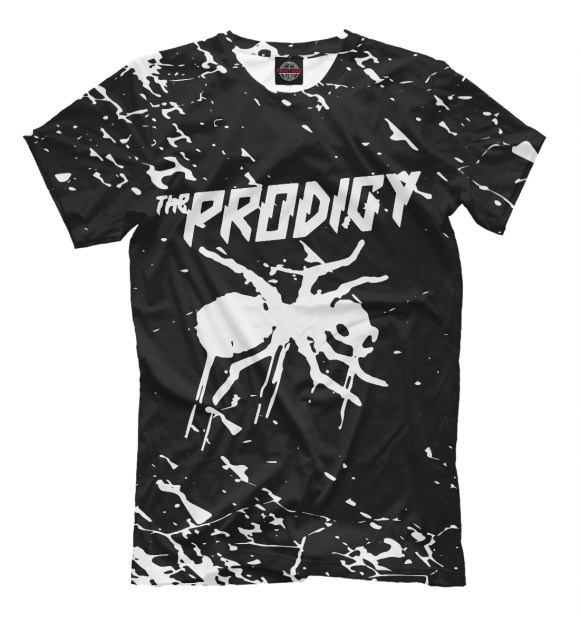 Футболка для мальчиков с изображением The Prodigy цвета Белый