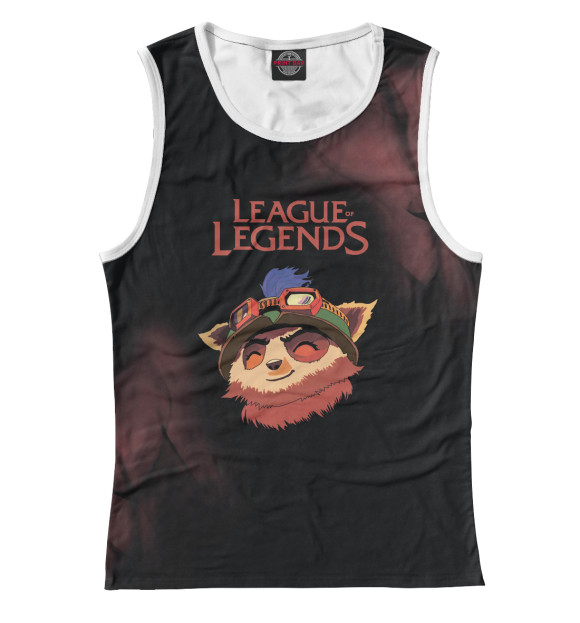 Майка для девочки с изображением Тимо цвета Белый